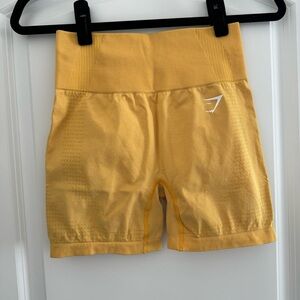 Gymshark Vital Seamless Shorts - Yellow
